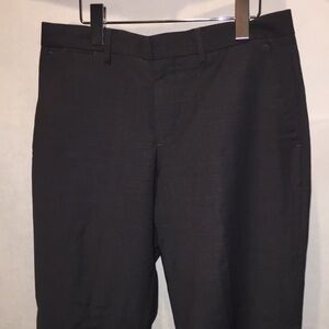 Express Photographer Charcoal Gray Trouser Pants | Size 30/30